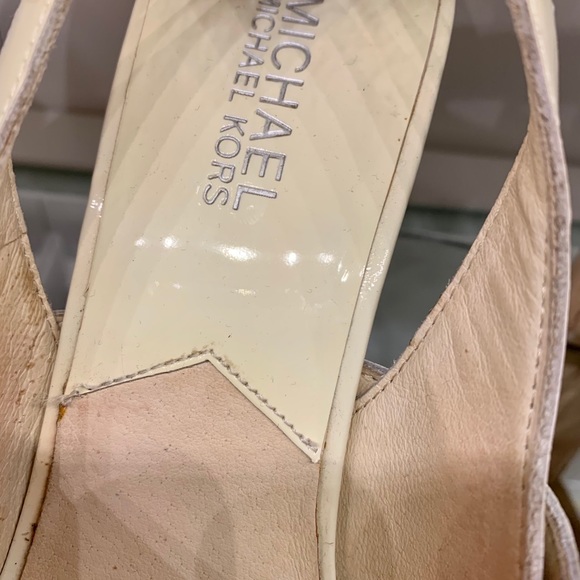 Michael Kors Cork Platform Strap Sandals - Picture 2 of 6